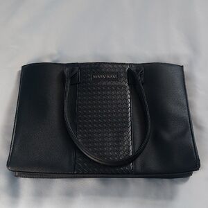 Mary Kay‎ Black Woven Tote Bag